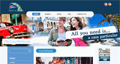 Desktop Screenshot of casaparticular.net
